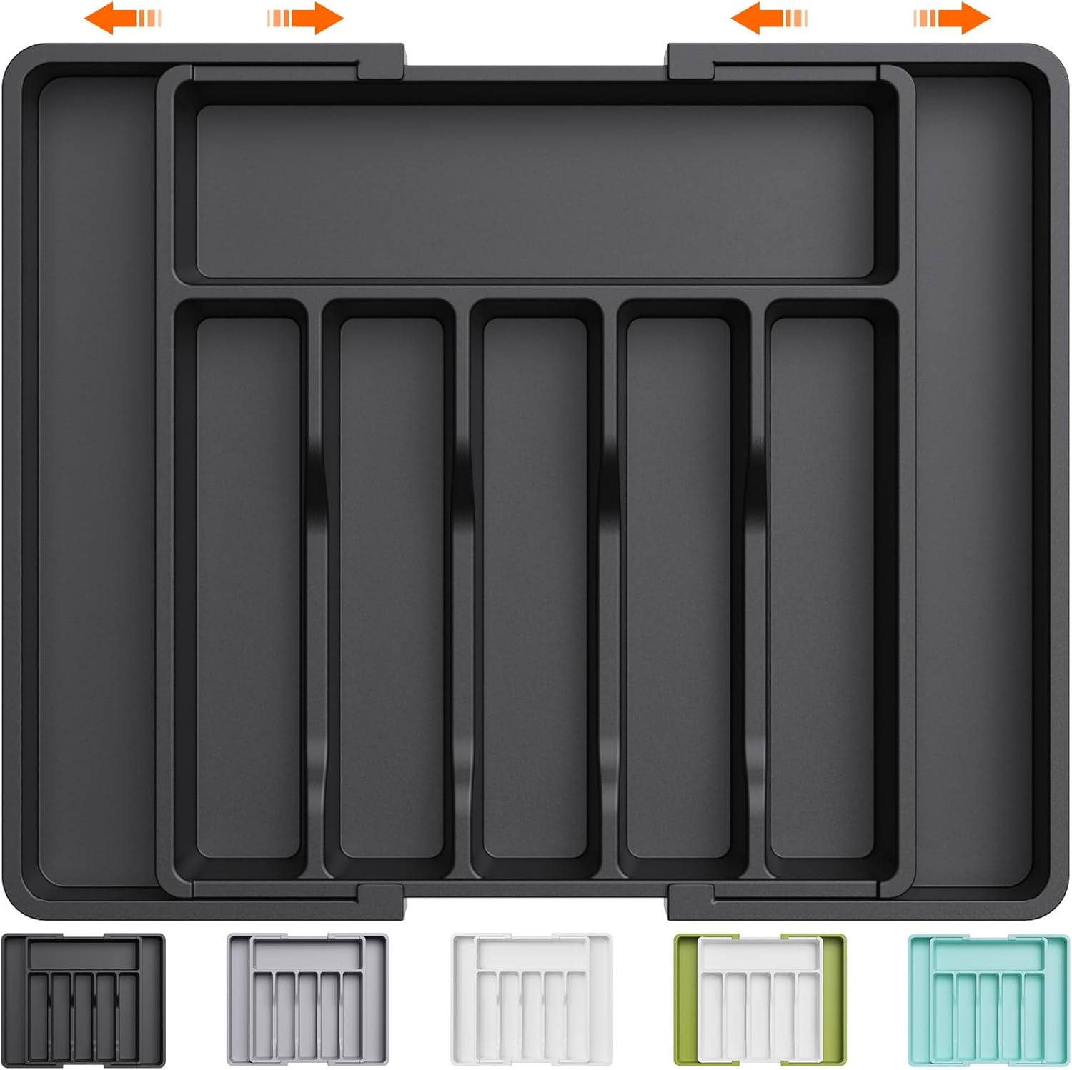 Lifewit Organizador de Cubiertos (bandeja extensible) organizador de cocina