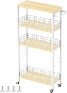 carrito de almacenamiento 4 niveles YBING organizador de baño