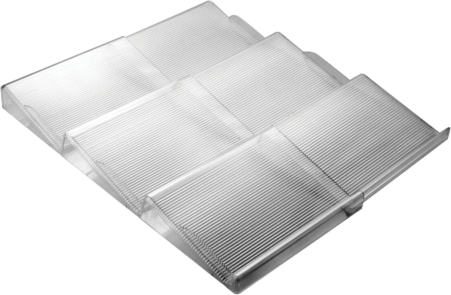 mDesign Estante de especias de cajón (escalonado/expandible) organizadores de cocina