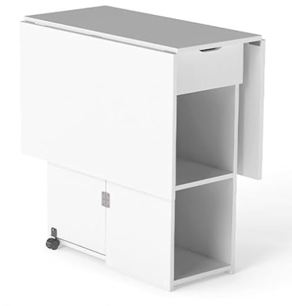 Mesa plegable GIANTEX extensible 3 posiciones para espacios pequeños