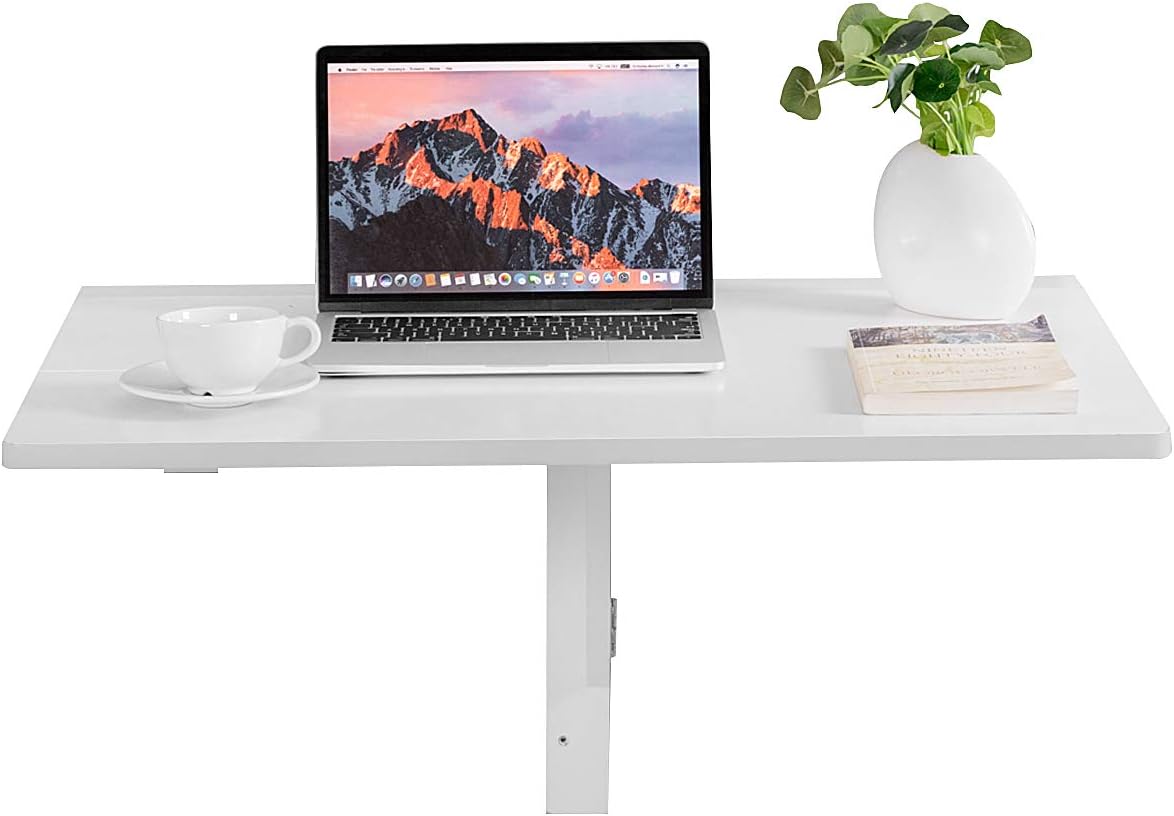 Escritorio plegable de pared GIANTEX 80x60 cm