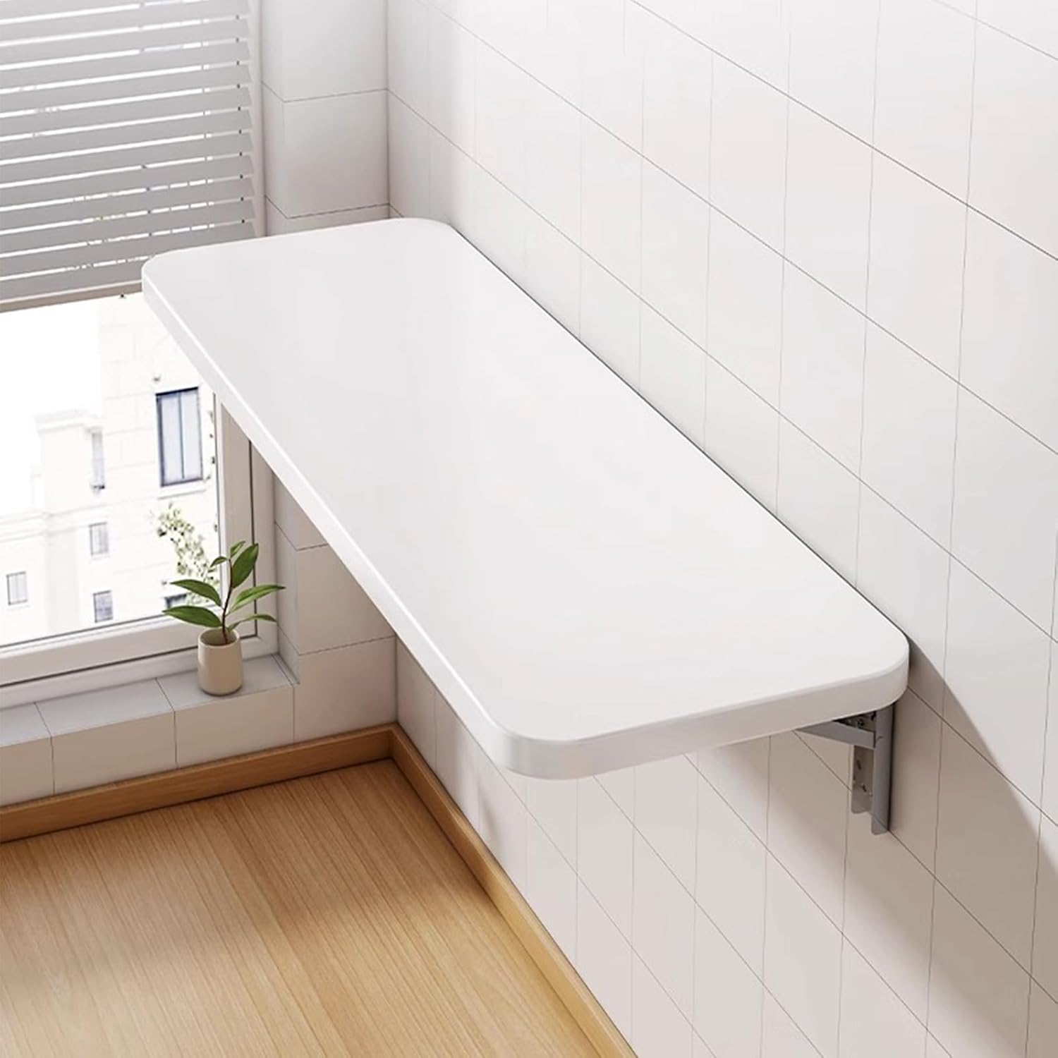 Mesa plegable Willonin 60x30 cm escritorio plegable